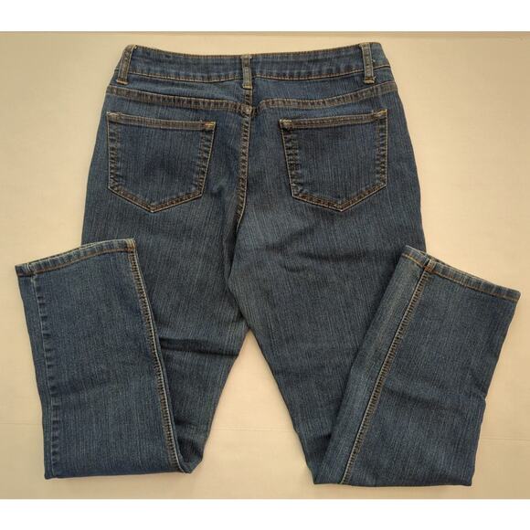 Faded Glory 5 Pocket Denim Straight Leg Jeans Women's Size 10P Inseam 29 - Picture 4 of 4